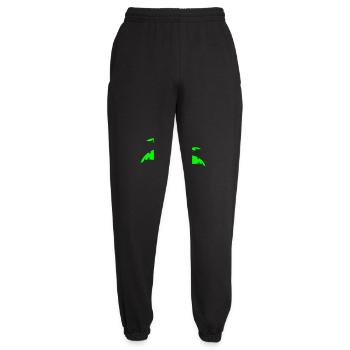 2 Palm Trees Island Tree Beach Holiday Coconut Sea - Unisex Joggers - black - Front - AI Model Female 172 light (172cm)