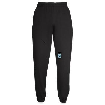 fishing 02 - Unisex Jogginghose - Schwarz - Vorne - AI Model Female 172 light (172cm)