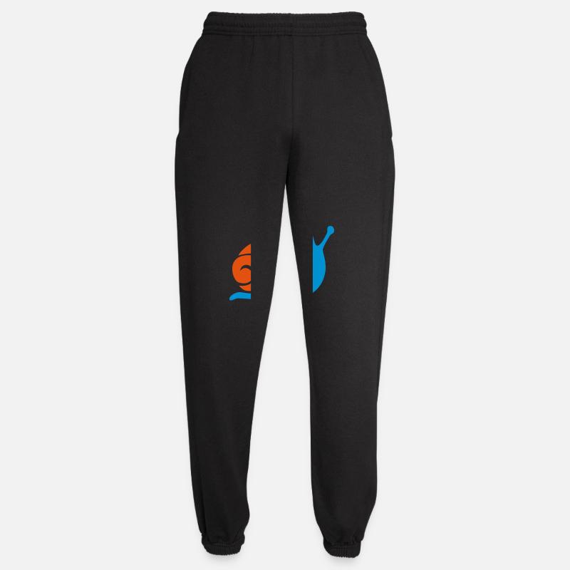Schnecke - Unisex Jogginghose - Schwarz