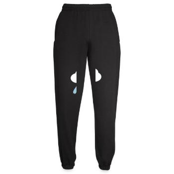 pluie - Pantalon de jogging unisexe - noir - Devant - AI Model Female 172 light (172cm)