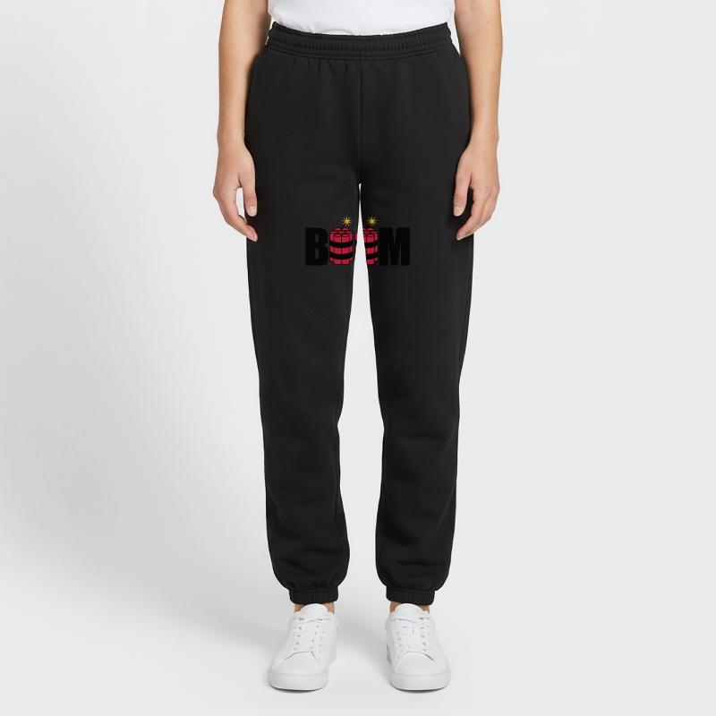 boom lit tnt dynamite explode explosion Unisex Joggers
