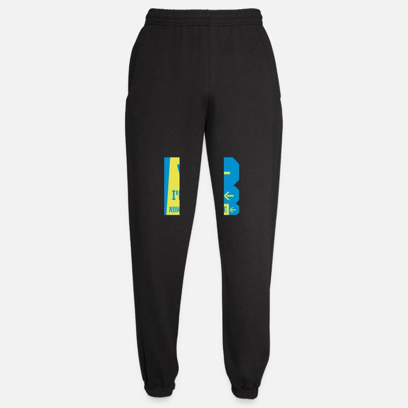 single now your chance - Unisex Jogginghose - Schwarz