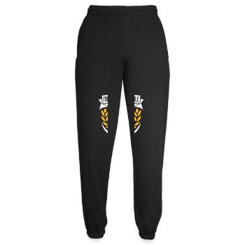 what I say quote - Unisex Joggers - black - Front - AI Model Female 172 light (172cm)