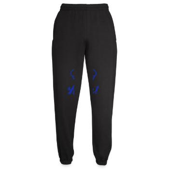 captain mütze ahoi - Unisex Jogginghose - Schwarz - Vorne - AI Model Female 172 light (172cm)