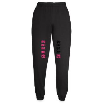 Meine SCHWESTER ist wunderschön - Unisex Jogginghose - Schwarz - Vorne - AI Model Female 172 light (172cm)