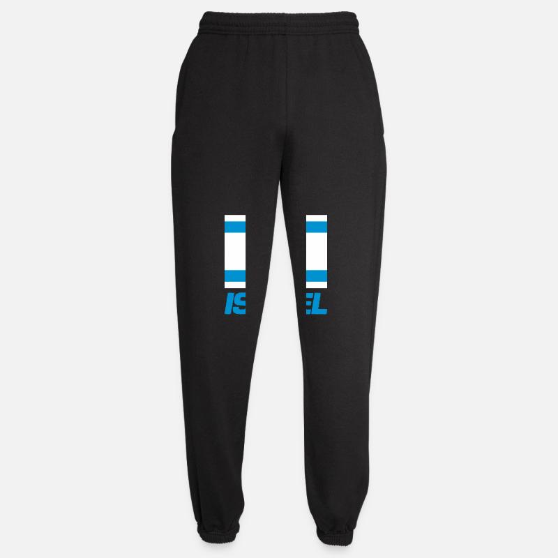 Drapeau d’Israël - Pantalon de jogging unisexe - noir