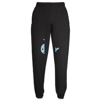 baby wal 02 - Unisex Jogginghose - Schwarz - Vorne - AI Model Female 172 light (172cm)