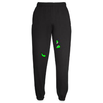 Crocodile DJ Cool Dino Party Club Musique Écouter Fun - Pantalon de jogging unisexe - noir - Devant - AI Model Female 172 light (172cm)