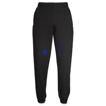 Vogel Chefkoch Kochtopf Ente lecker hunger essen - Unisex Jogginghose - Schwarz - Vorne - AI Model Female 172 light (172cm)