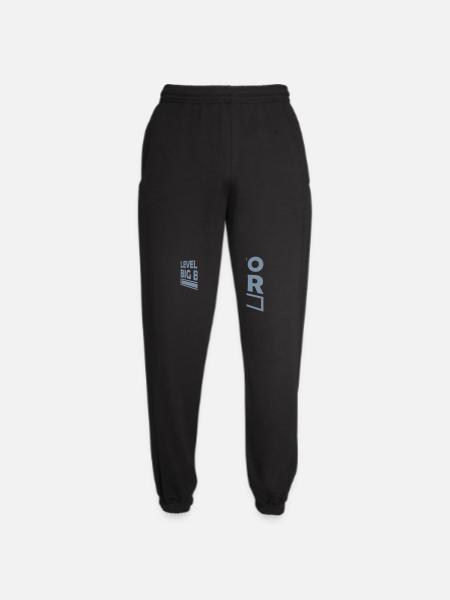 Leveling up big brother - Unisex Jogginghose - Schwarz