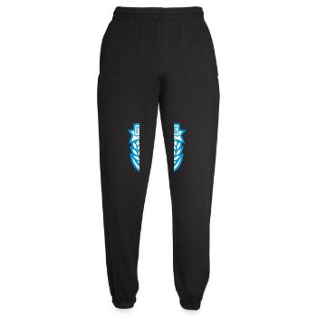 not getting ready today - Unisex Jogginghose - Schwarz - Vorne - AI Model Female 172 light (172cm)