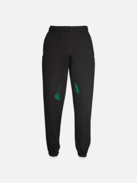 Pferde-Silhouette - Unisex Jogginghose - Schwarz