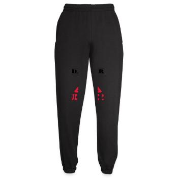 Danger je cuisine !!! - Pantalon de jogging unisexe - noir - Devant - AI Model Female 172 light (172cm)