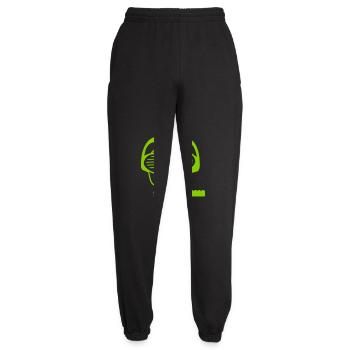 mignon petit DJ dinosaure mixer musique de fête - Pantalon de jogging unisexe - noir - Devant - AI Model Female 172 light (172cm)