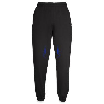Coole DJ Katze Süßes Kätzchen Haustier Party Spaß - Unisex Jogginghose - Schwarz - Vorne - AI Model Female 172 light (172cm)