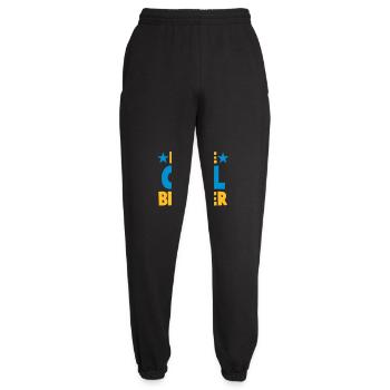 Ich bin der Bruder COOL! - Unisex Jogginghose - Schwarz - Vorne - AI Model Female 172 light (172cm)
