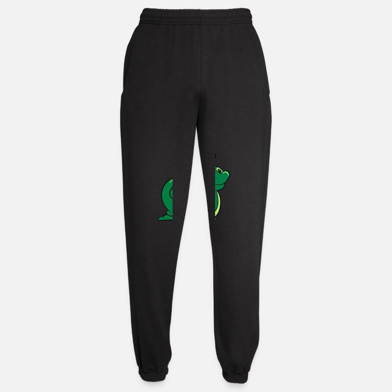 Schnecke lustig Kinder - Unisex Jogginghose - Schwarz