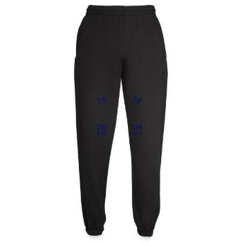 Roll My Eyes Out - Unisex Jogginghose - Schwarz - Vorne - AI Model Female 172 light (172cm)