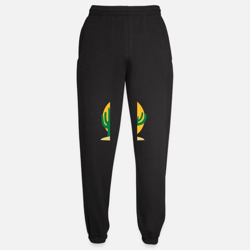 Soleil 3 Cactus Désert - Pantalon de jogging unisexe - noir