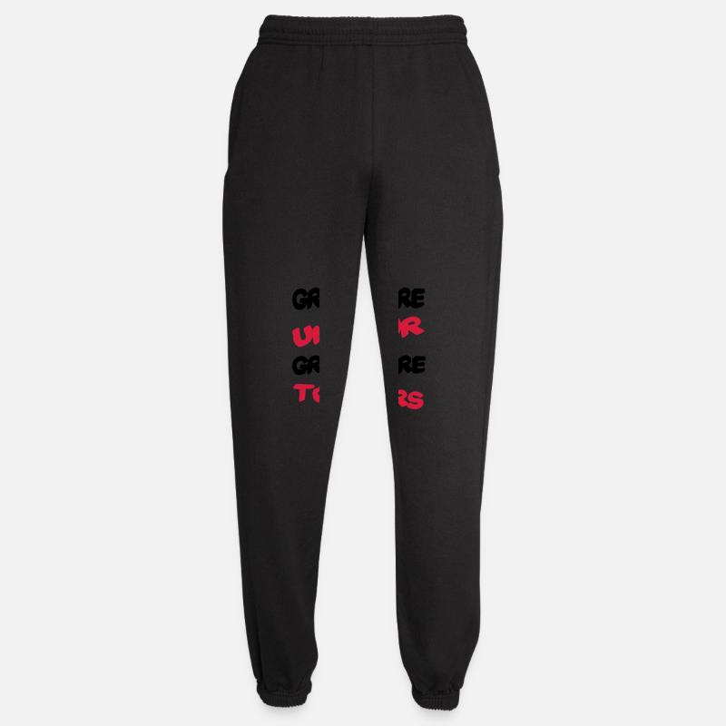 Einst Großvater... - Unisex Jogginghose - Schwarz