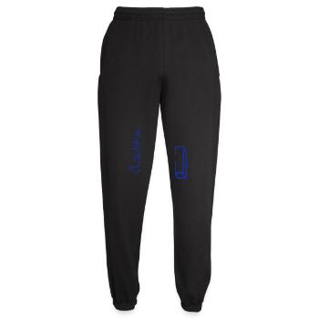 Horse H Horse Letter ABC English Learning School - Unisex Joggers - black - Front - AI Model Female 172 light (172cm)