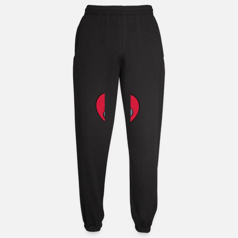 Patch heart broken - Unisex Joggers - black