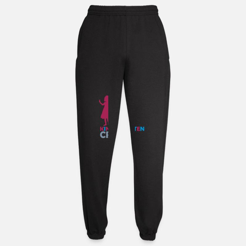 Brother Sister Kindergarten Crew - Unisex Joggers - black