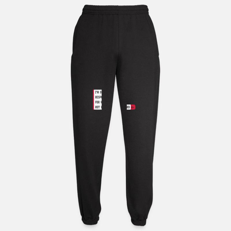 ce que je dis citation - Pantalon de jogging unisexe - noir