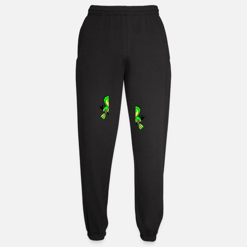 papagei 2 - Unisex Jogginghose - Schwarz