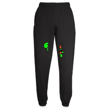 Turtle Hamburger Cheeseburger Fast-Food Fun - Pantalon de jogging unisexe - noir - Devant - AI Model Female 172 light (172cm)