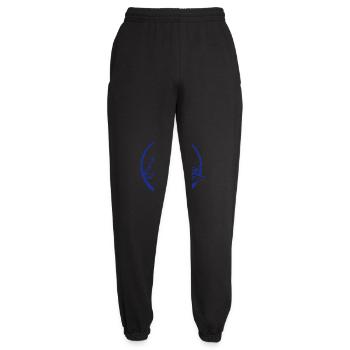 Unicorn Christmas Santa Claus Gifts Hat - Unisex Joggers - black - Front - AI Model Female 172 light (172cm)