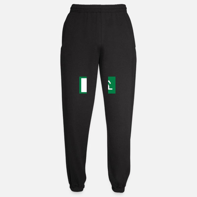 emergency exit - Unisex Joggers - black
