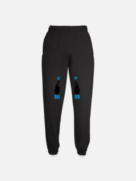Leveling up big brother - Unisex Joggers - black