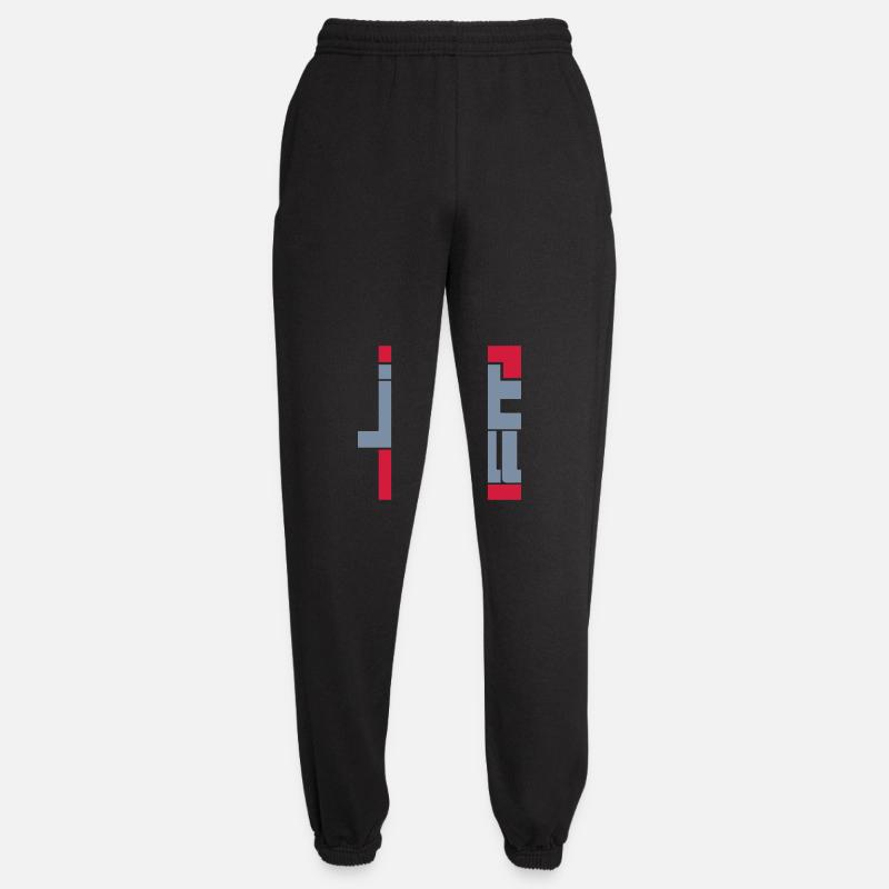 Citez le logo Just Chill - Pantalon de jogging unisexe - noir