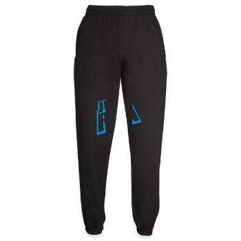 Logo Just Run cool - Unisex Joggers - black - Front - AI Model Female 172 light (172cm)