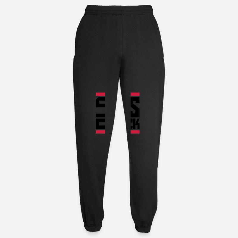 old AF Text Logo - Unisex Joggers - black