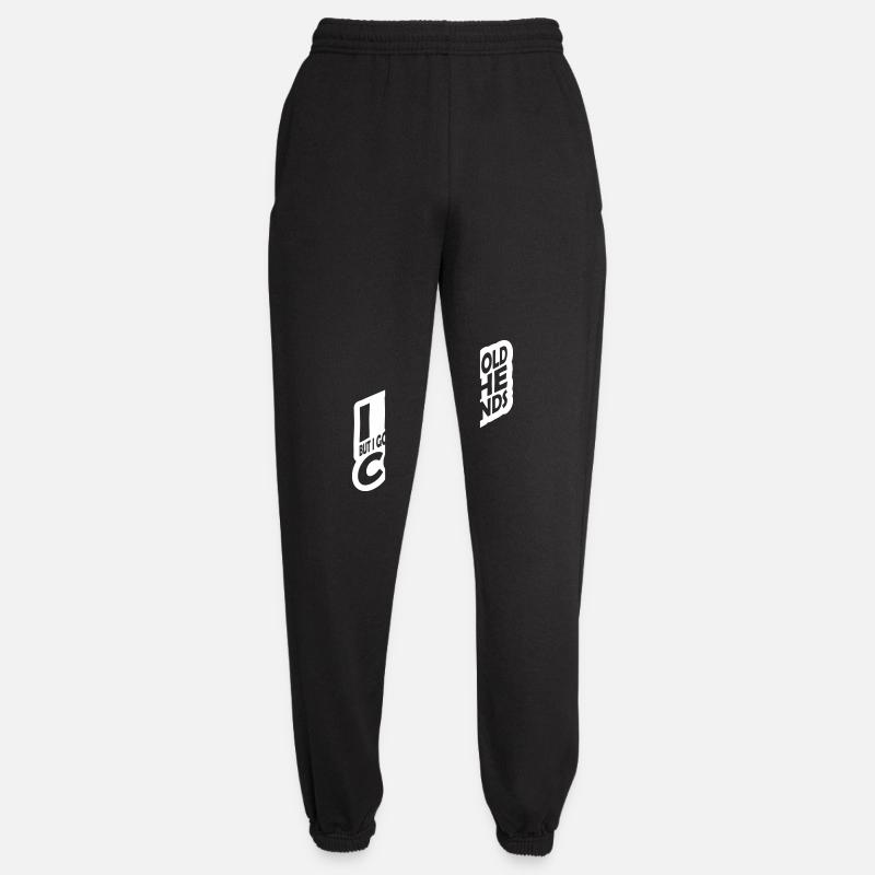 I may be old - Unisex Jogginghose - Schwarz