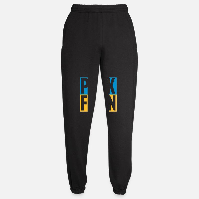 Conception du logo Puck Futin - Pantalon de jogging unisexe - noir