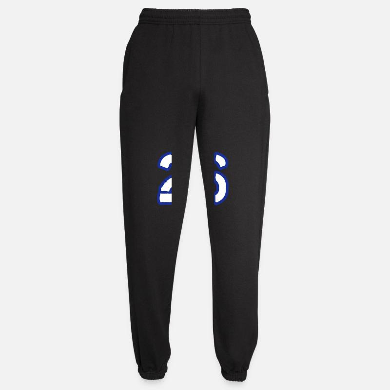 26 Zahl Symbol - Unisex Jogginghose - Schwarz