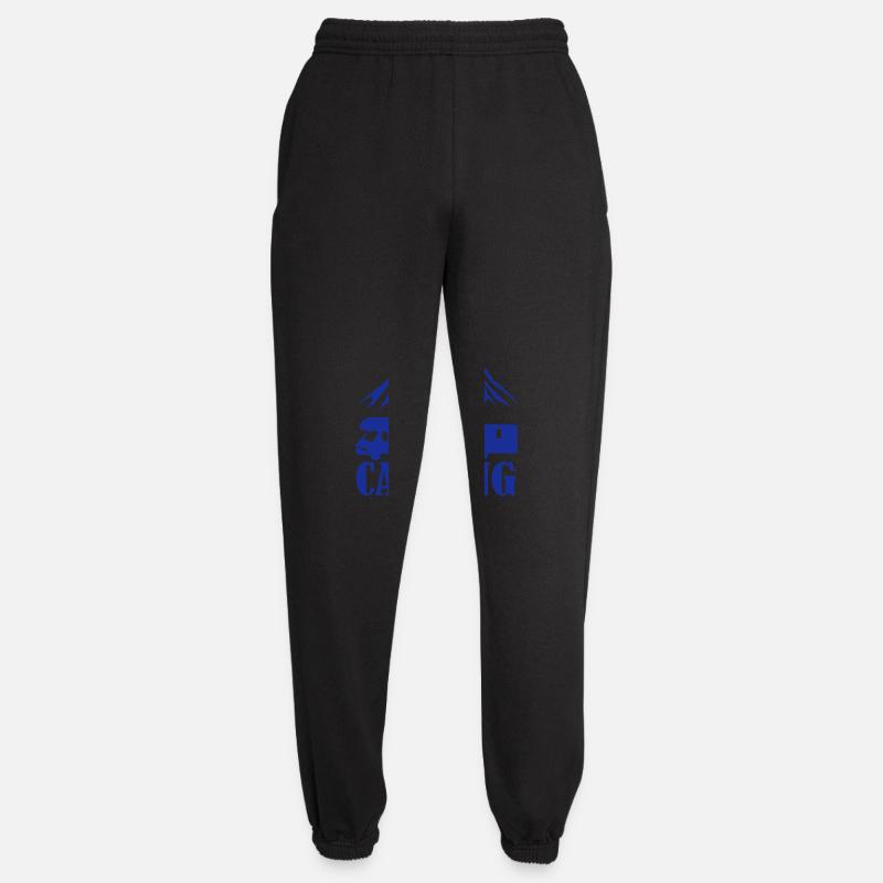 Camping - Unisex Jogginghose - Schwarz