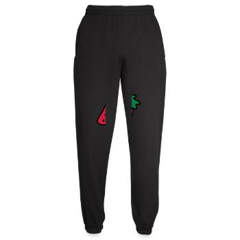 strawberry - Unisex Jogginghose - Schwarz - Vorne - AI Model Female 172 light (172cm)