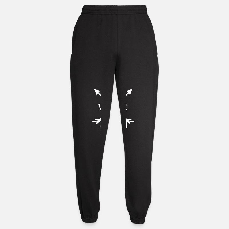 Kompass - Unisex Jogginghose - Schwarz