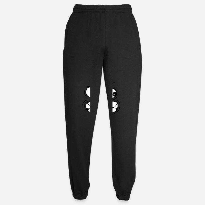 head face evil evil - Unisex Joggers - black