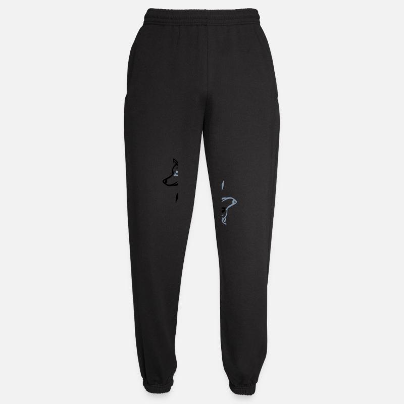 Gut Böse Wolf - Unisex Jogginghose - Schwarz