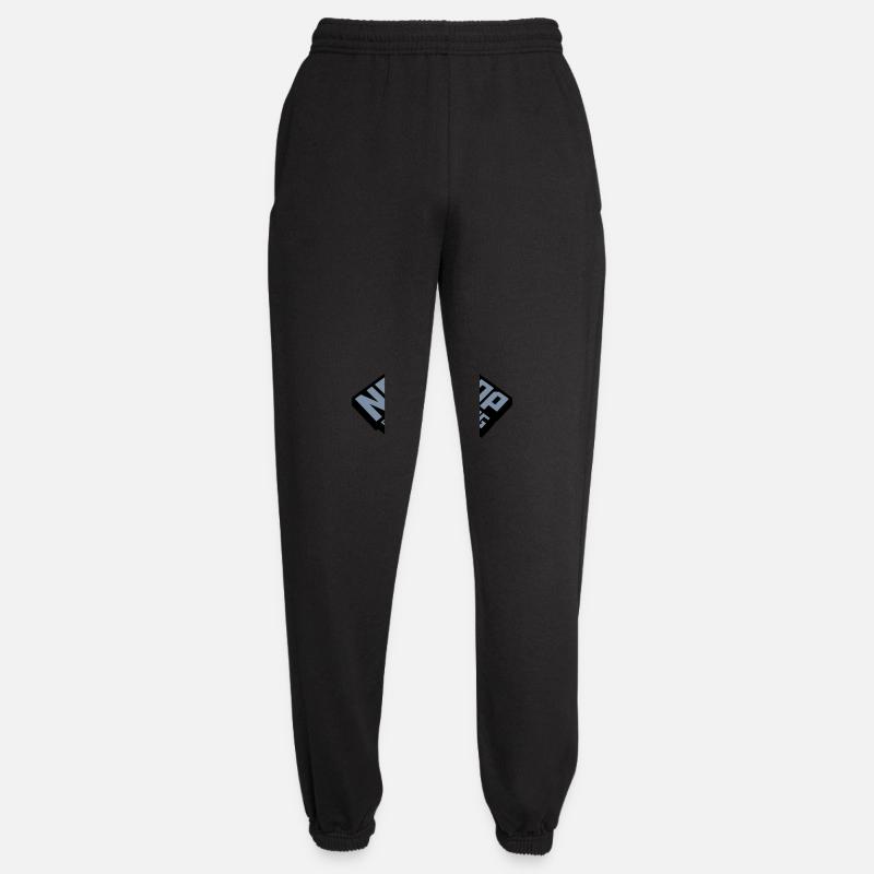 never stop learning Zitat - Unisex Jogginghose - Schwarz