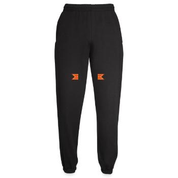 maman mother mama - Pantalon de jogging unisexe - noir - Devant - AI Model Female 172 light (172cm)