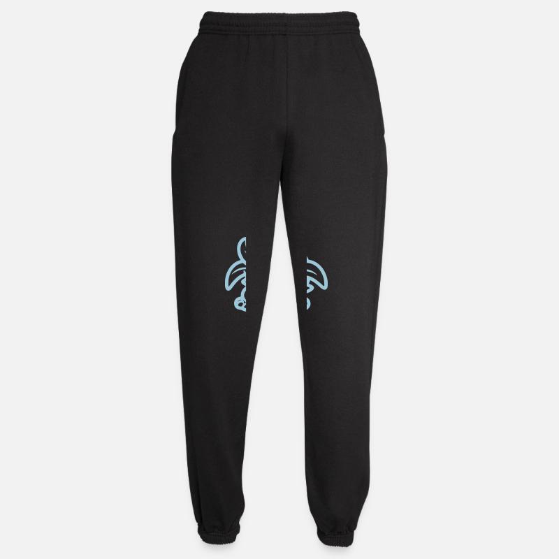 schildkröte comic - Unisex Jogginghose - Schwarz