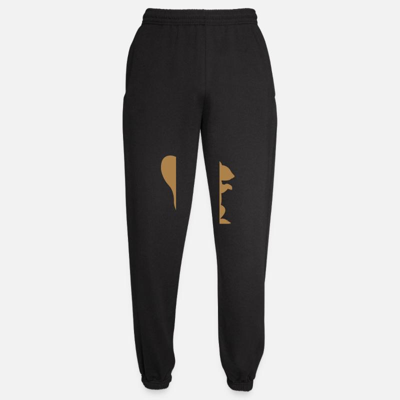 eichhörnchen - Unisex Jogginghose - Schwarz