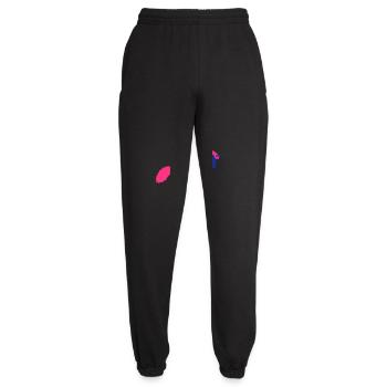 Einhorn Märchen Silhouette Umriss Schatten Pferd - Unisex Jogginghose - Schwarz - Vorne - AI Model Female 172 light (172cm)