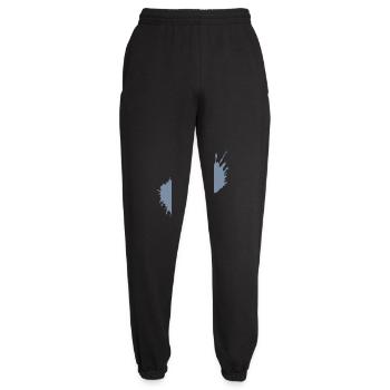 Splatter splashes of color - Unisex Joggers - black - Front - AI Model Female 172 light (172cm)